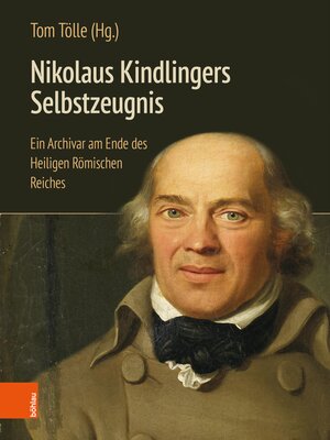 cover image of Nikolaus Kindlingers Selbstzeugnis